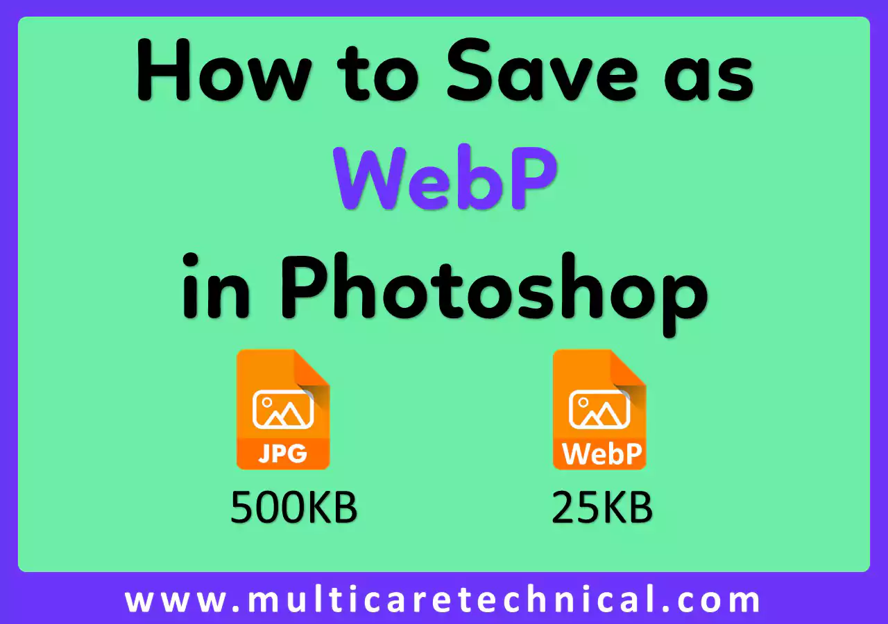 how to save as webp in photoshop