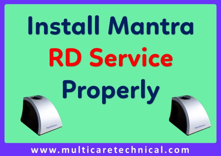 A Step-by-Step Guide on Installing Mantra RD Service | Direct Download