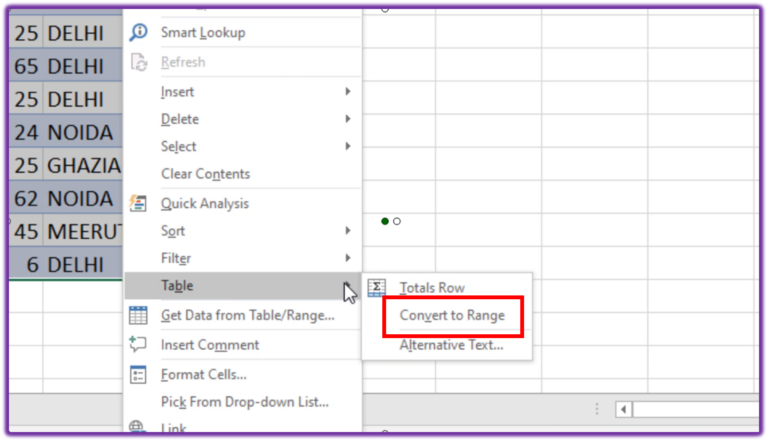 [Fixed] How to remove table in Excel without losing data