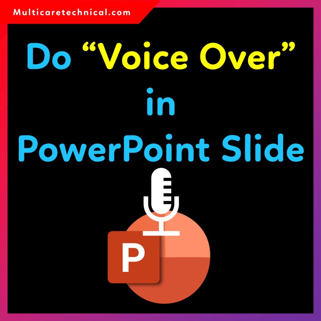 How to do a voice over on PowerPoint step-by-step guide