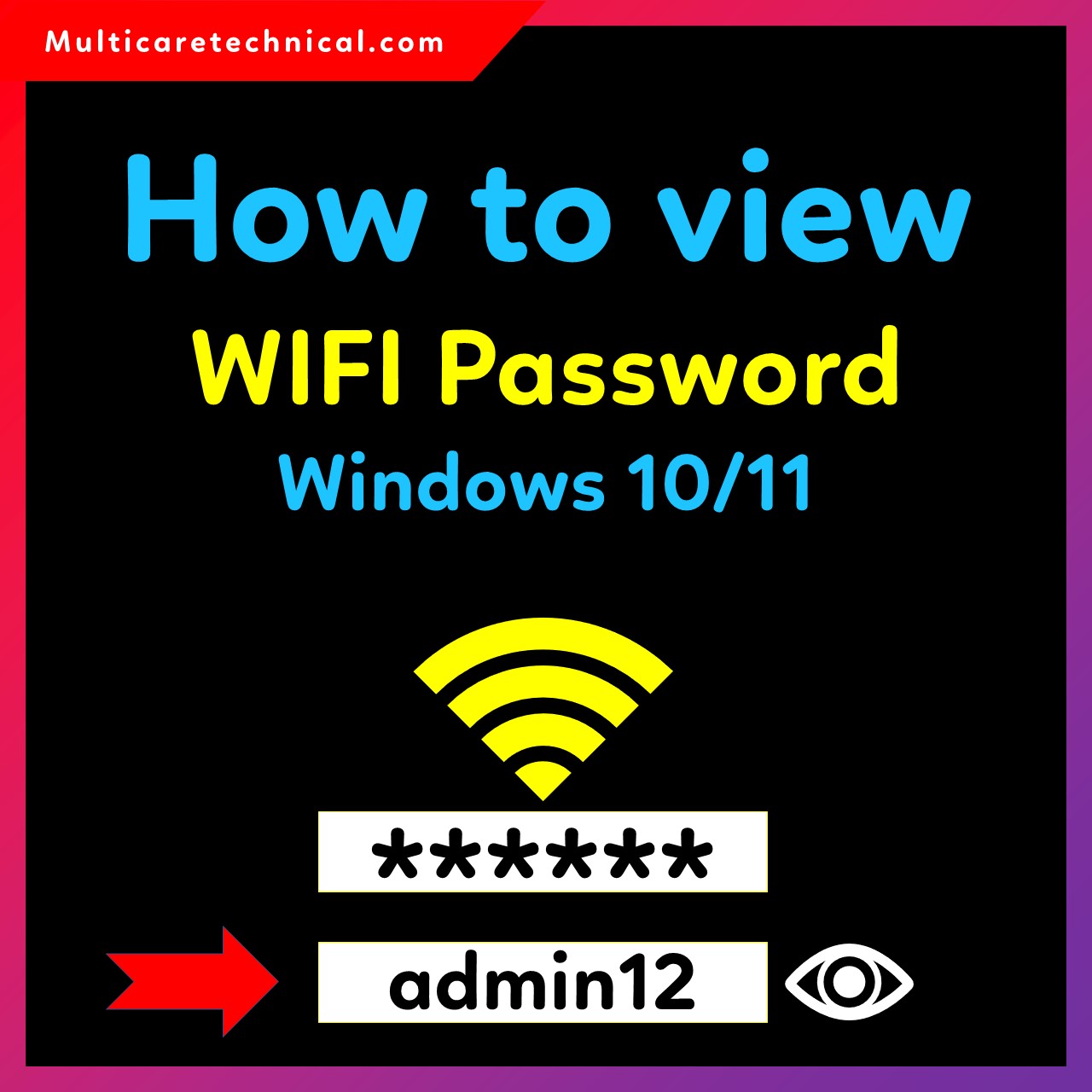 CMD command to view WiFi password in Windows 10 step-by-step