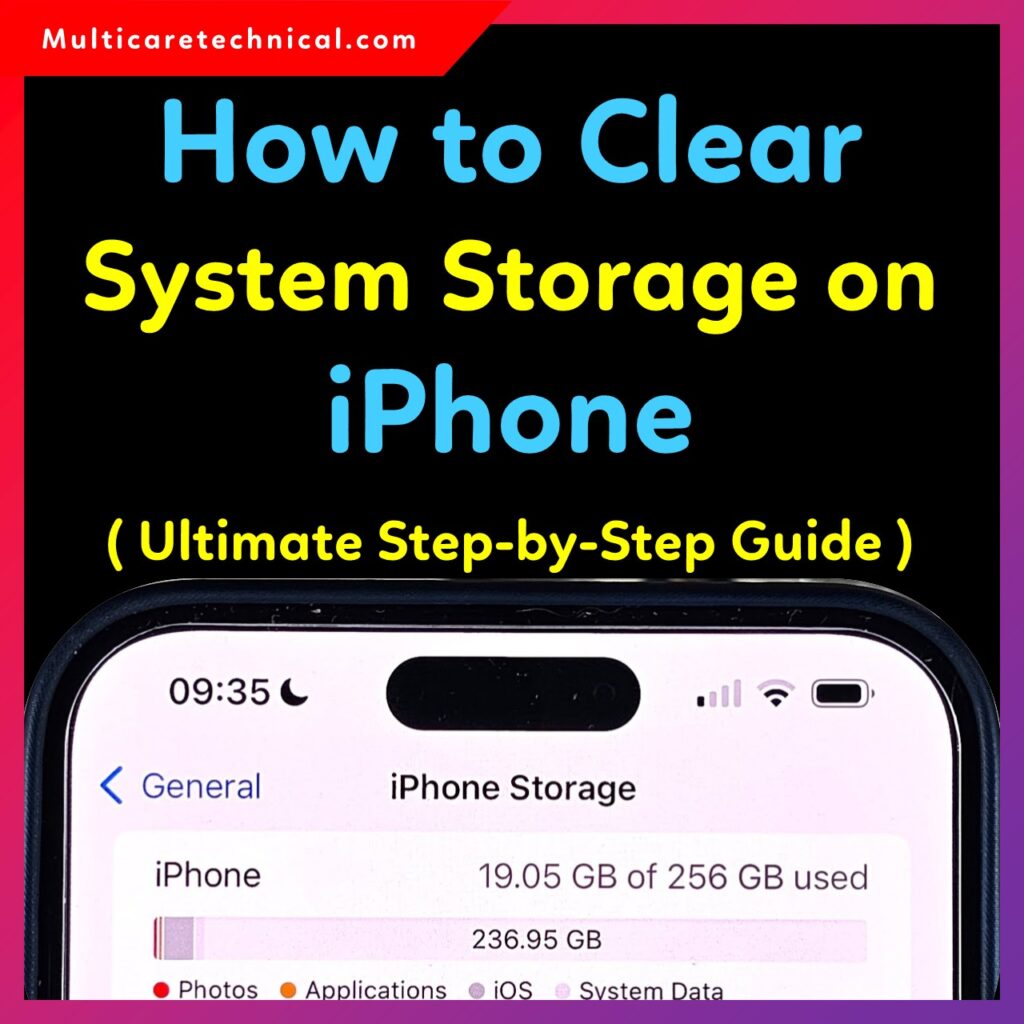 How to clear system storage on iPhone step-by-step guide