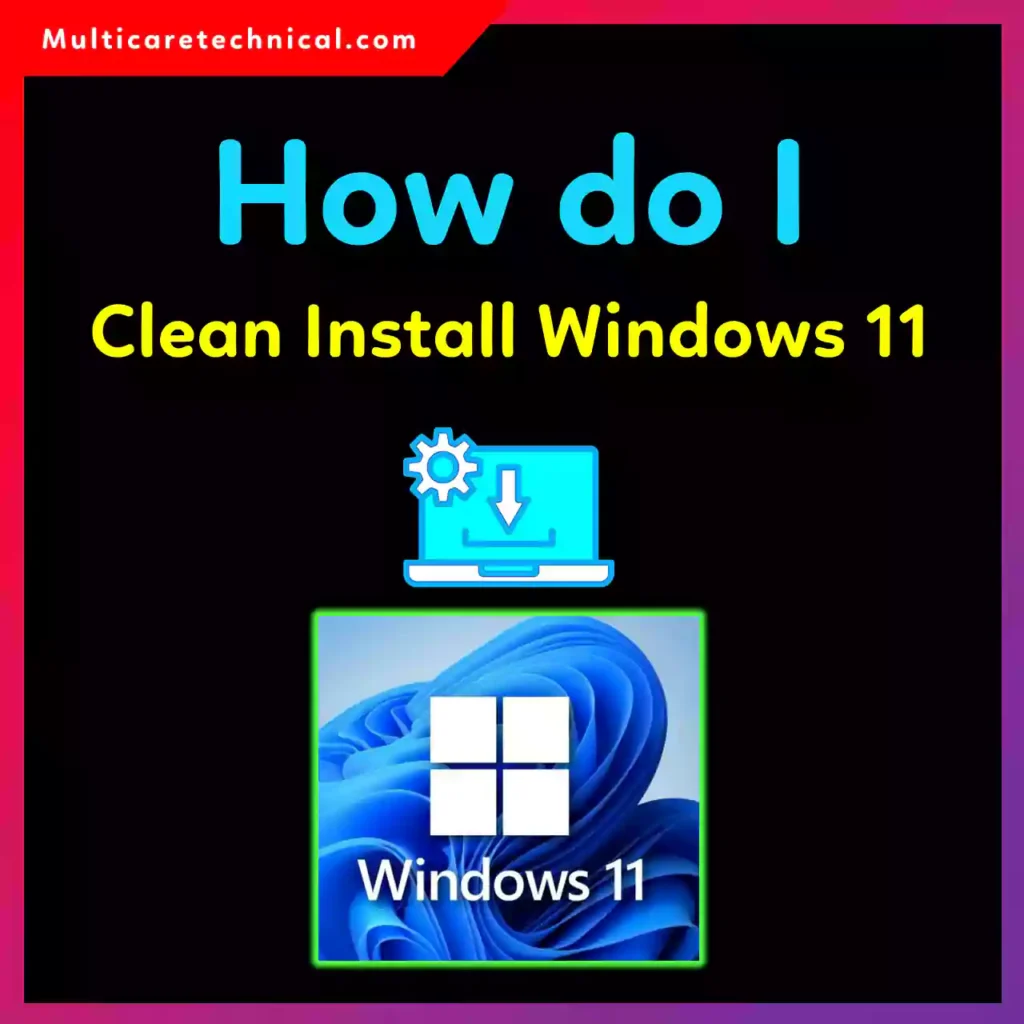 Install Windows 11 on new SSD