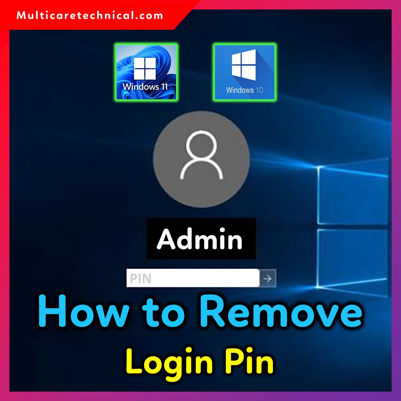 How to remove PIN from Windows 11 lock screen step-by-step guide