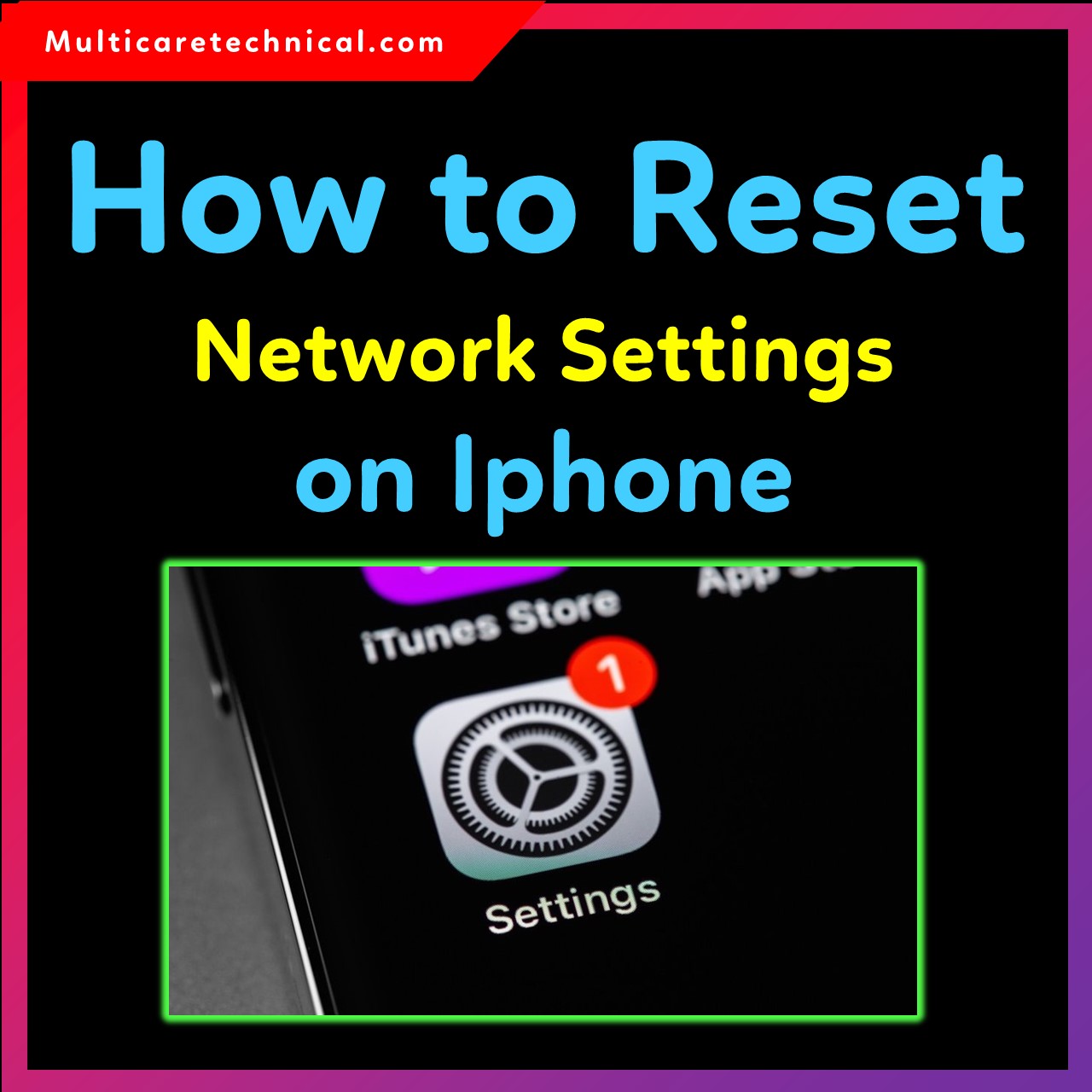 How to reset network settings on iPhone 11 to iPhone 17 step-by-step guide.