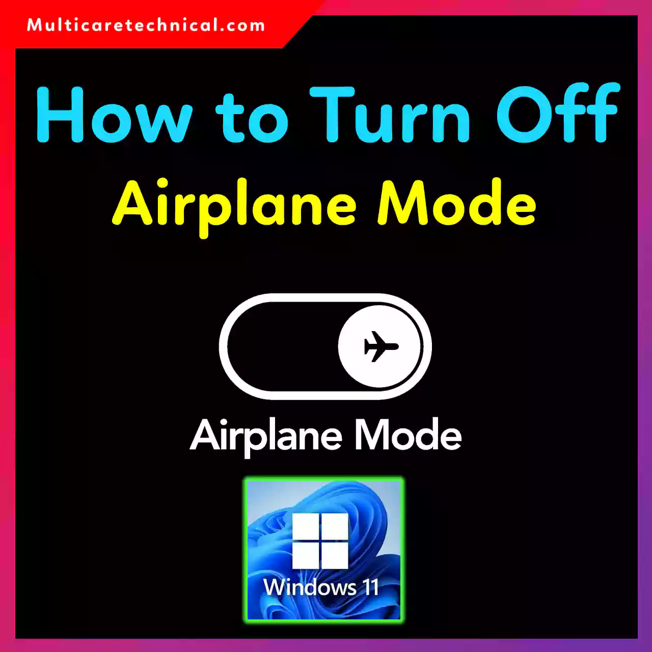 How to turn off airplane mode in Windows 10 using keyboard, CMD, and network settings