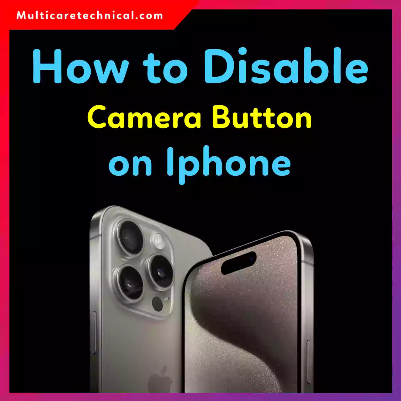 Disable camera button on iPhone 17 lock screen step-by-step