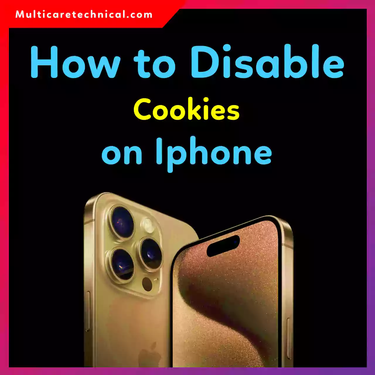 How to disable cookies on iPhone Safari step by step