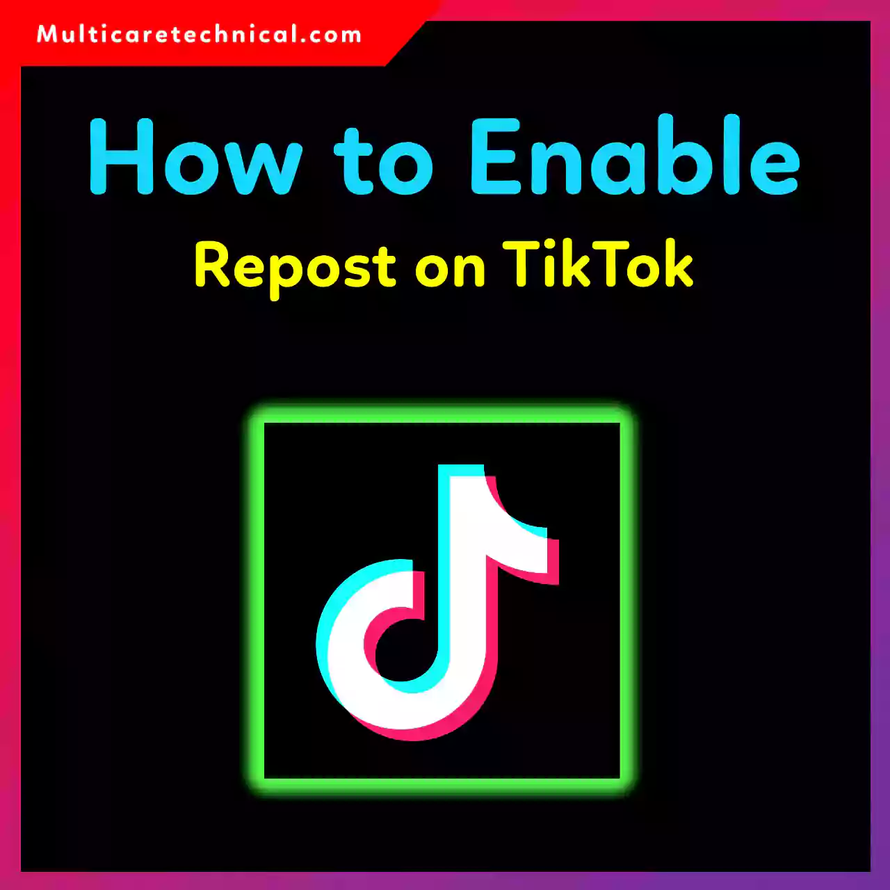 How to enable repost on TikTok on iPhone