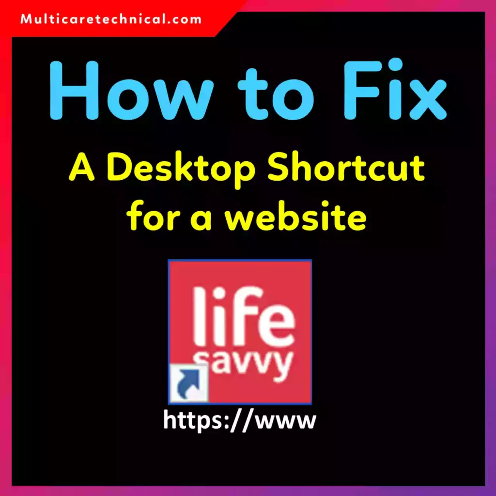 How to make a desktop shortcut for a website on Windows and Mac