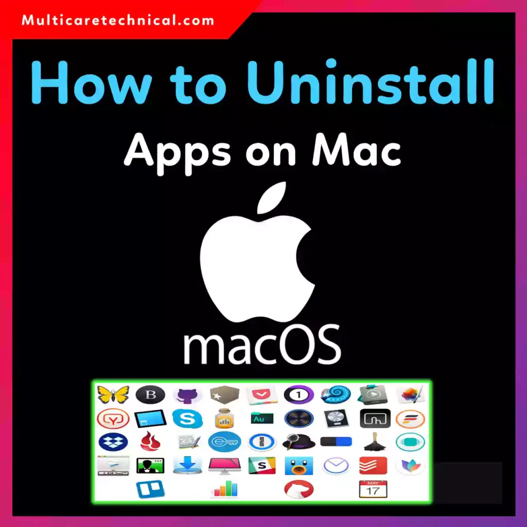 How to uninstall apps on MacBook Pro step by step