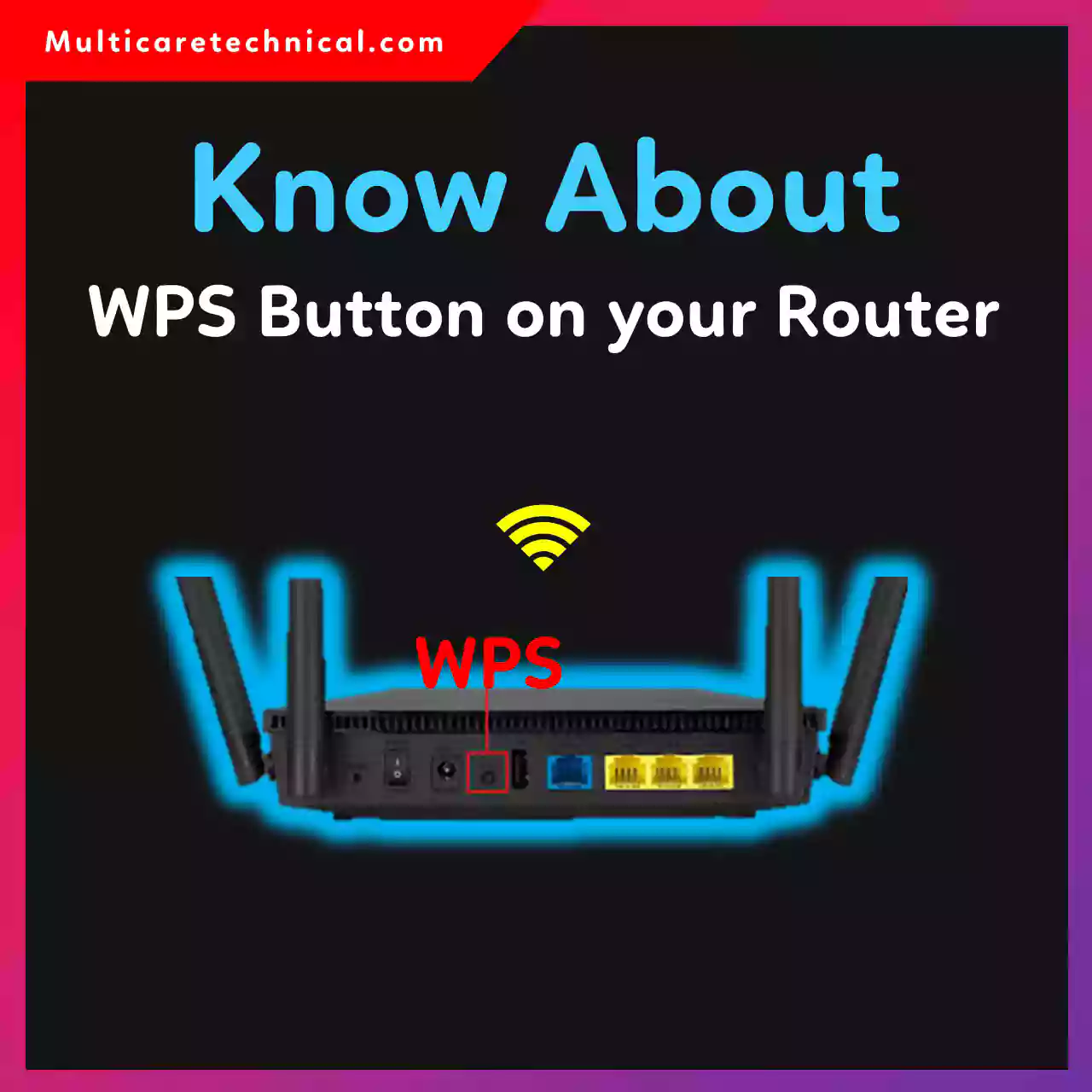 What is the WPS button on my router and how to connect WiFi without password using WPS