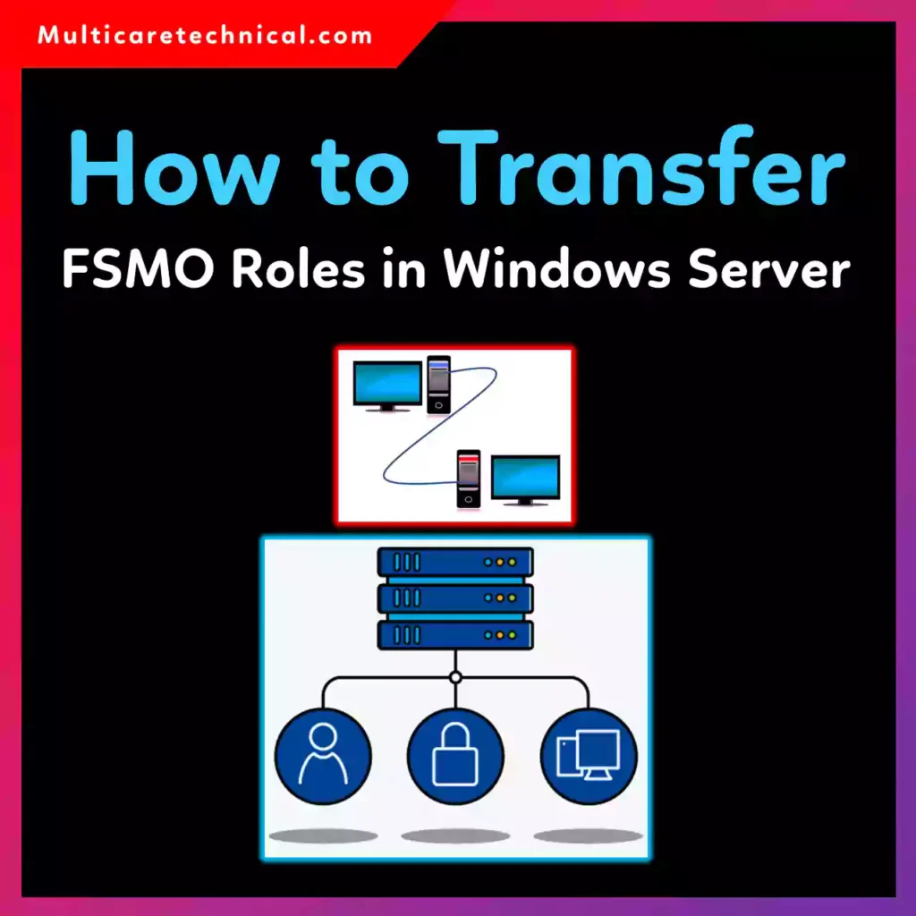 Transfer FSMO roles in Windows Server step-by-step guide