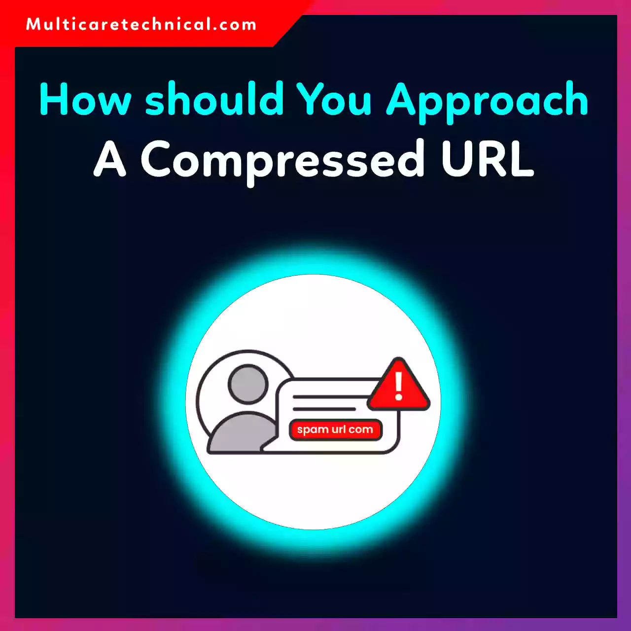 Compressed URL security check guide showing safe link verification steps