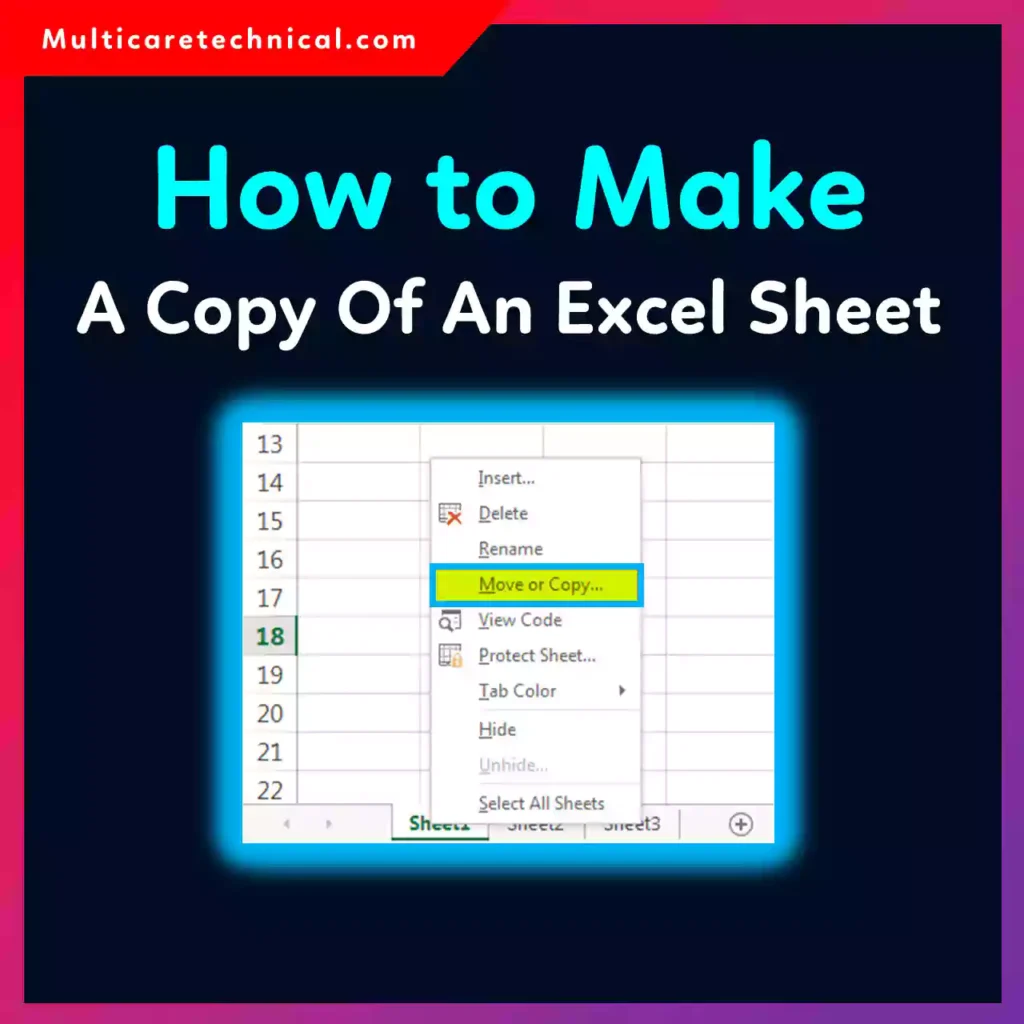 How to copy an Excel sheet step-by-step in Microsoft Excel