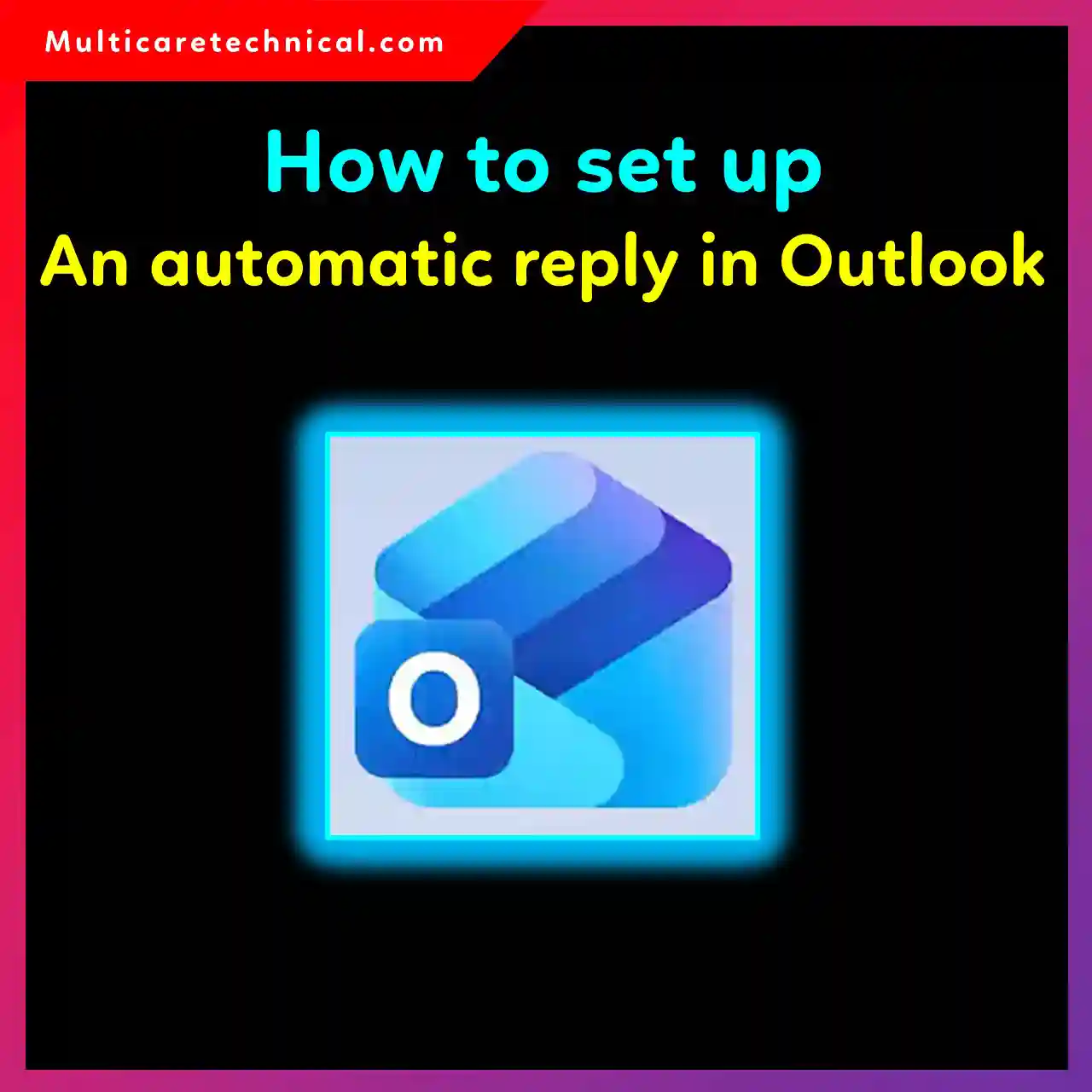 Step-by-step guide showing how to set up automatic replies in Microsoft Outlook on desktop and mobile devices