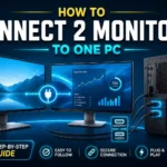 How to Connect Two Monitors to One PC (Windows 10, Windows 11, HDMI & DisplayPort Guide)