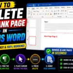 How to Delete a Blank Page in MS Word: Complete Guide for Windows and Mac