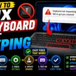 How to Fix Keyboard Not Typing on Windows and Laptop (Complete Guide 2026)