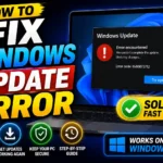 How to Fix Windows Update Error (Complete Troubleshooting Guide for Windows 11 & Windows 10)