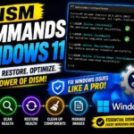 DISM Commands Windows 11: Complete Guide to Repair Windows System Files