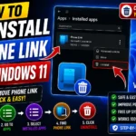 How to Uninstall Phone Link Windows 11