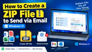 How to Create a ZIP File to Send via Email (Windows 11)