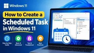 How to Create a Scheduled Task in Windows 11 (Basic and Advanced Guide)